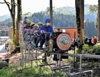 スネークラインや勇者の森…新エリアに子ども大満足　福井県のツリーピクニックアドベンチャーいけだ