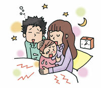 子どもの夜泣きの原因と対処法　夜驚症との違いは年齢や症状の時間