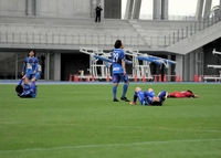 1点の重み、福井ユナイテッド今季もJFL昇格ならず　サッカー地域CL2023、倒れ込んだ選手たち
