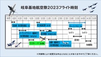 岐阜基地航空祭2023…ブルーインパルスの飛行時間いつ　11月12日開催、飛行スケジュールは