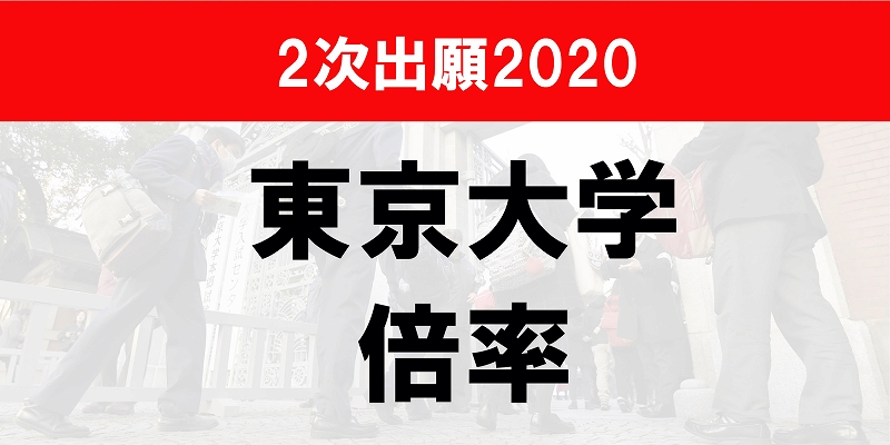 大学 出願 状況 東京 2021年度 東京大学