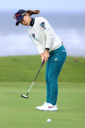 上田桃子 ５オーバーで１９位 全英女子ゴルフ第３日 全国のニュース 福井新聞online