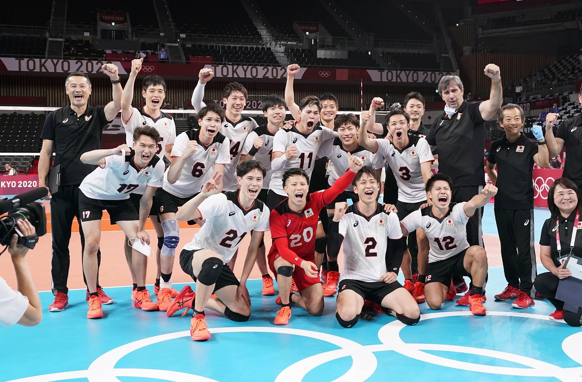 清水邦広の日本がカナダを下し2連勝　東京五輪バレーボール男子1次リーグ