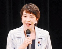 「新幹線大阪まで」高市政調会長演説　自民、鯖江で候補者応援