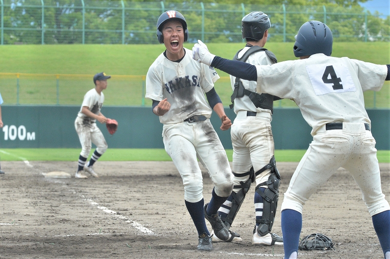 若狭が終盤大量得点、大野を破り2回戦進出　2021夏の高校野球福井大会1回戦