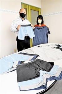 男性下着も肌に優しく　イーゲート（福井）開発　包帯の製造技術応用　来月発売