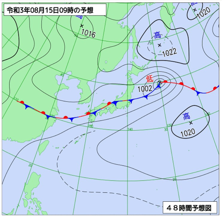 福井県内8月15日にかけ大雨恐れ　16日以降も警報級の可能性　福井地方気象台