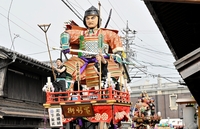 三国祭、江戸時代から変わらない熱気　迫力ある人形山車が見せ場【若越画報】