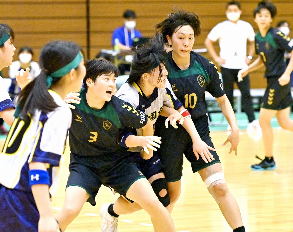 ハンドボール女子、福井商業は2回戦で敗れる　北信越インターハイ2021