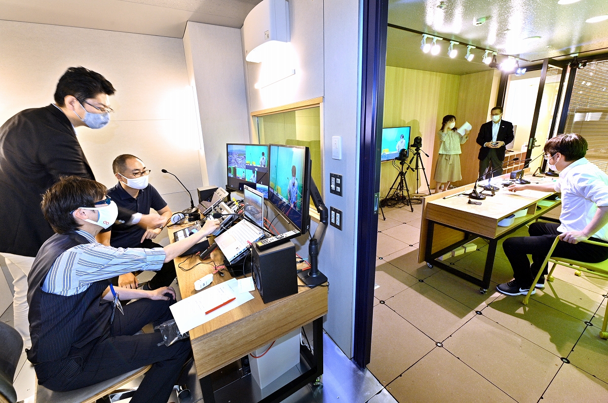 福井新聞社内の動画配信スタジオが開設　企業・団体のプロモーション支援　個人利用も可