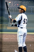 プロ野球独立リーグの福井ミラクルエレファンツで選手として活躍していた頃の千葉司さん