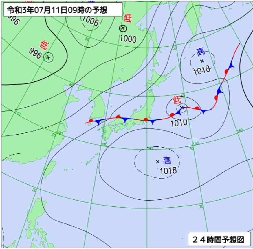 福井県敦賀市と美浜町に大雨警報　7月10日、福井地方気象台発表