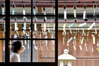 インスタ映えする越前焼の風鈴3000個　「陶ふうりん」越前古窯博物館で6月18日に開幕